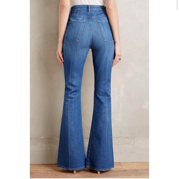Citizens of Humanity Cherie High Rise Frampton Blue Wash
Flare Denim Jeans - Picture 4 of 7